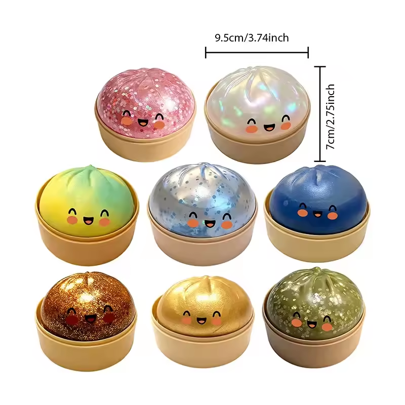 ✨ Glinsterende dumpling-squishy