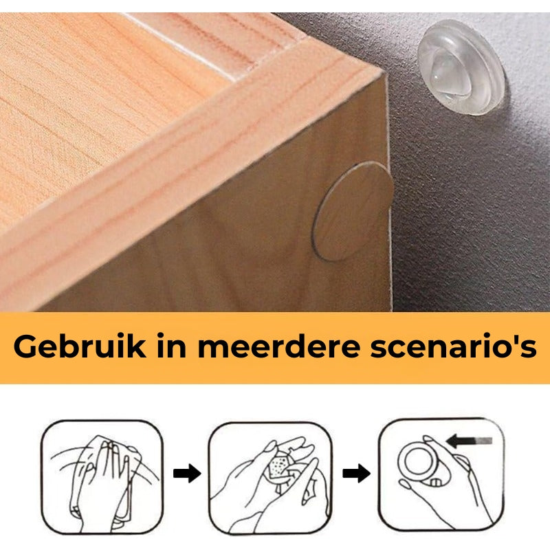 Doorzichtige siliconen meubelbeschermers (24st)