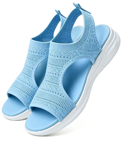 Comfortabele en Ademende Platte Sandalen