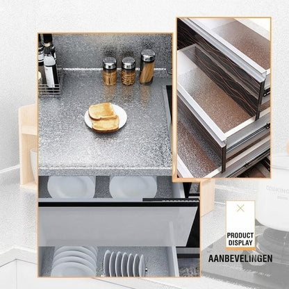 Keuken Antivetsmeermiddel Sticker | Voorkomt Vetspatten