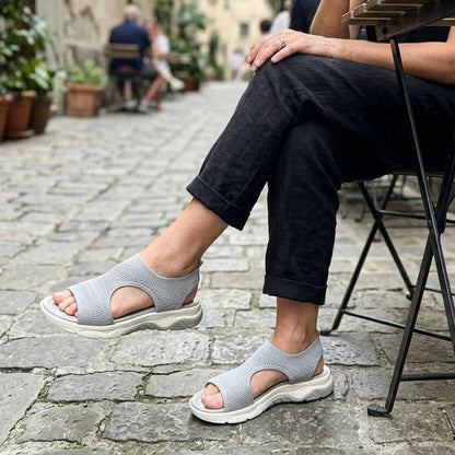 Comfortabele en Ademende Platte Sandalen