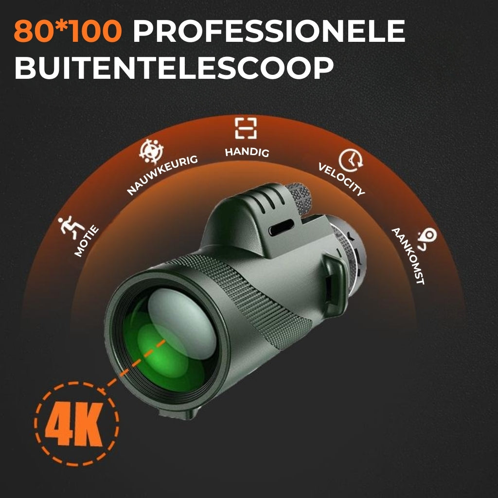 Professionele Monoculaire Telescoop