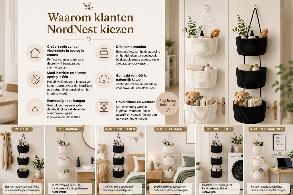 NordNest – Hangende Opbergmand