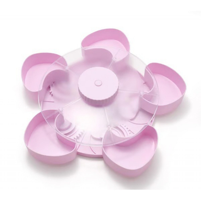 Roterende Snack Tray met Vakken