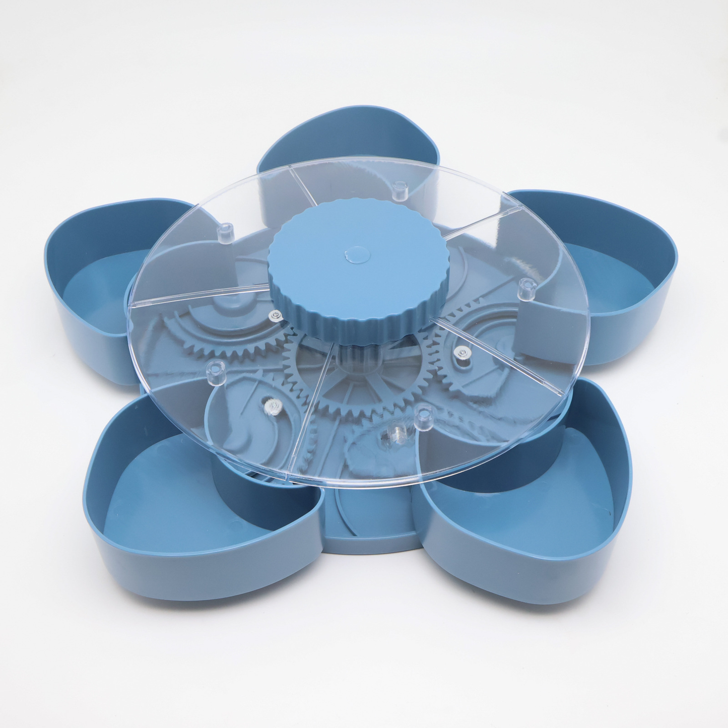 Roterende Snack Tray met Vakken
