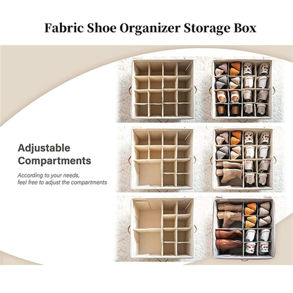 Opvouwbare Stoffen Schoenen Opbergdoos