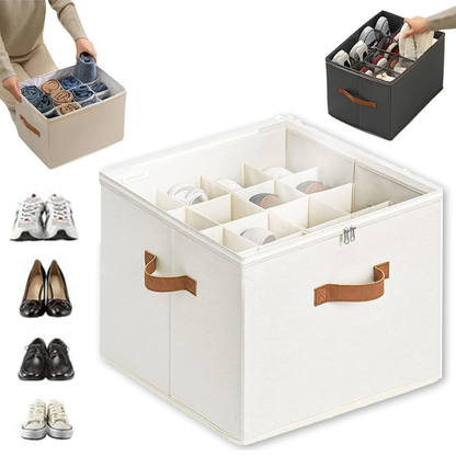 Opvouwbare Stoffen Schoenen Opbergdoos