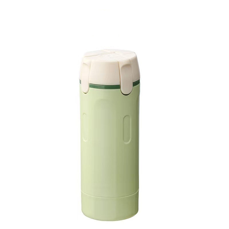 Draagbare 4-in-1 reisdispenser