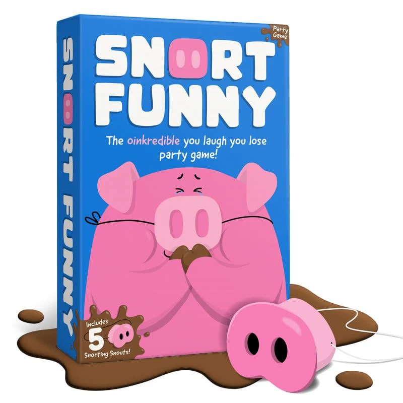 Varkenssnuit Partyspel – Het Ultieme 'Niet Lachen' Gezelschapsspel