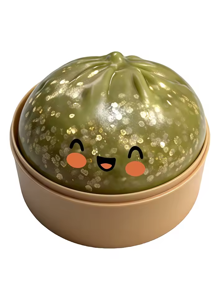 ✨ Glinsterende dumpling-squishy