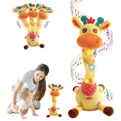 Kletshuts™ Dansende Giraffe: Interactief muziekspeelgoed en dansende giraffe voor kinderen