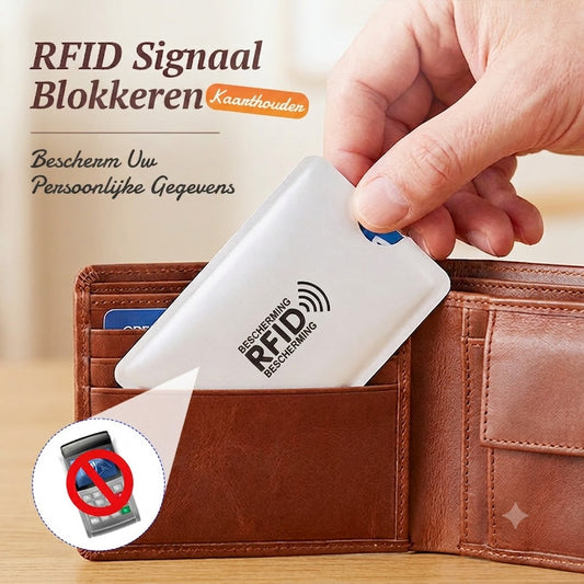 RFID Blokkerende Creditcard Hoesjes / Anti-Skim Creditcard Sleeves