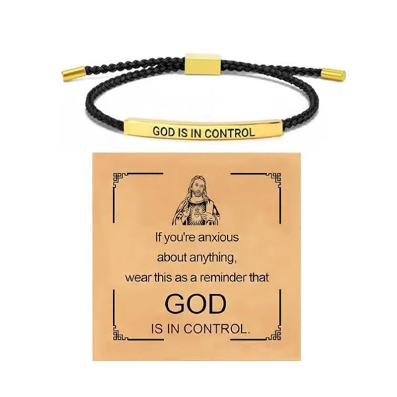 Gevlochten Roestvrijstalen Armband – Inspirerende & Motiverende Armband