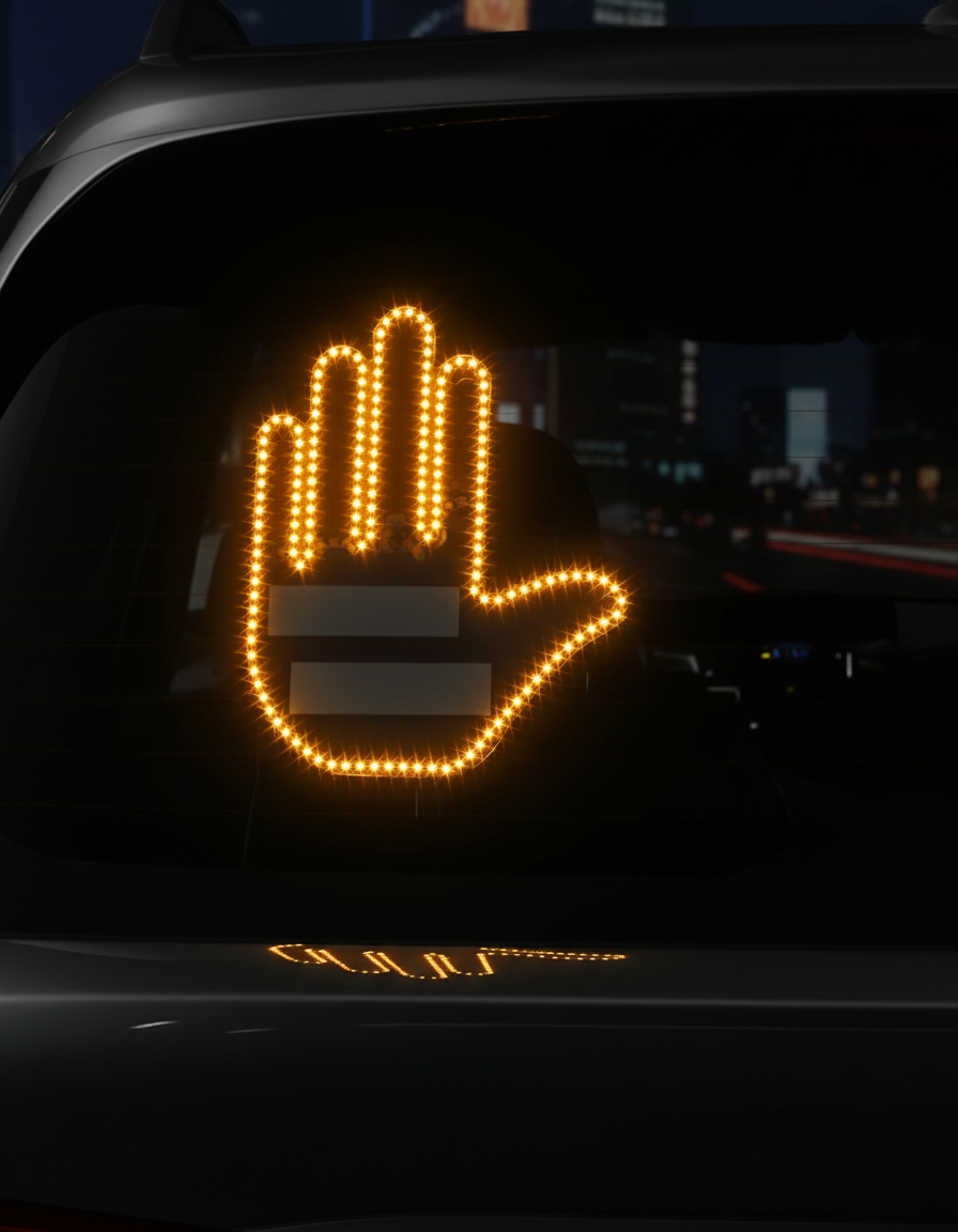 Gestelicht Hand Autolamp
