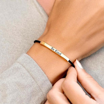 Gevlochten Roestvrijstalen Armband – Inspirerende & Motiverende Armband