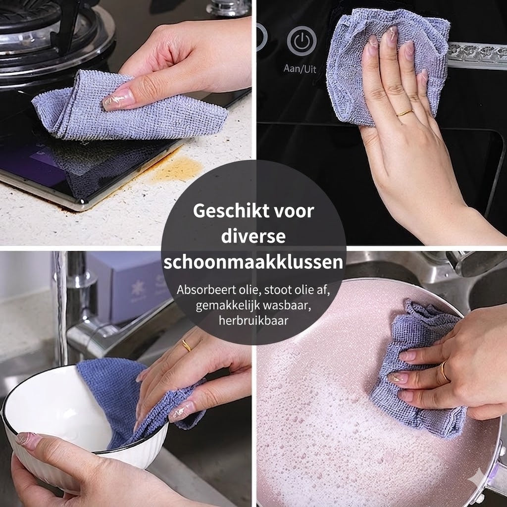 Herbruikbare schoonmaakdoek