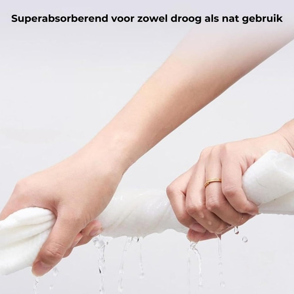 Gecomprimeerde Handdoektabletten - Compacte Reishanddoeken voor Camping & Outdoor