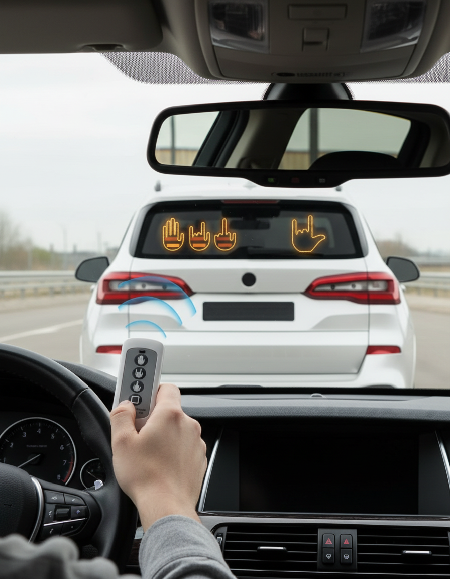 Gestelicht Hand Autolamp
