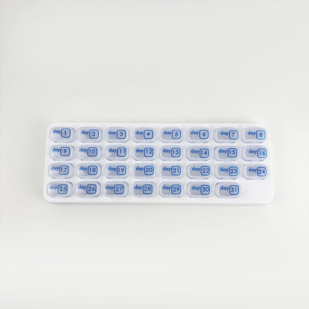 Maandelijkse Pillendoos 31 Dagen