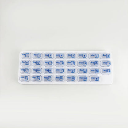 Maandelijkse Pillendoos 31 Dagen
