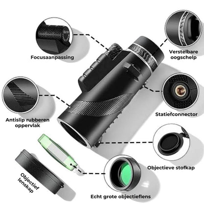 Professionele Monoculaire Telescoop