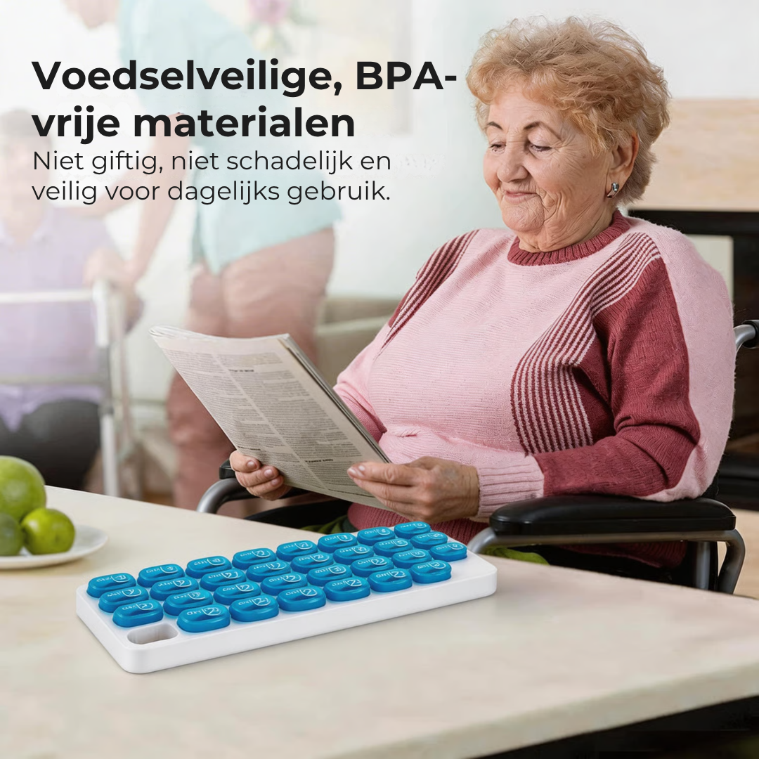 Maandelijkse Pillendoos 31 Dagen
