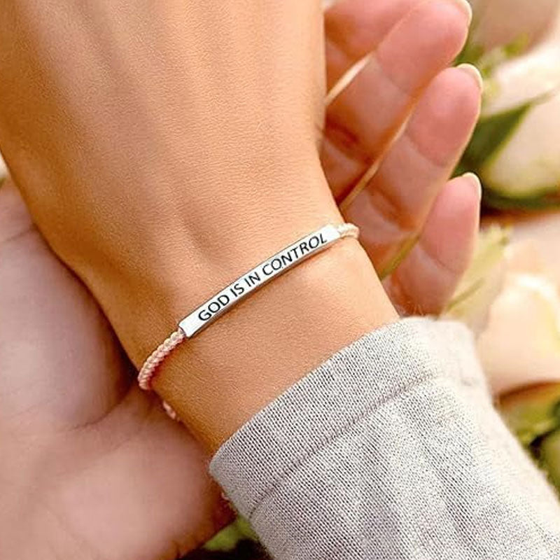 Gevlochten Roestvrijstalen Armband – Inspirerende & Motiverende Armband