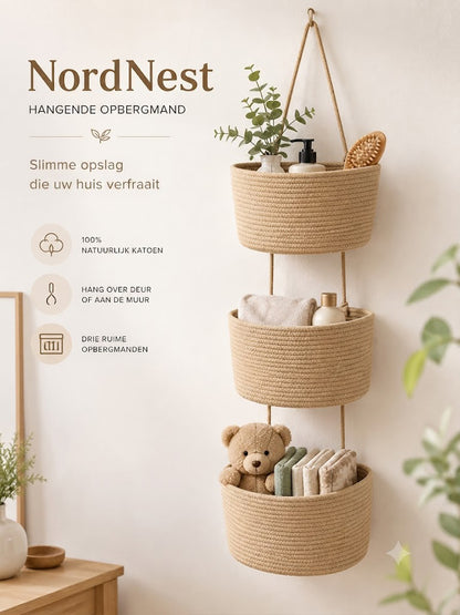 NordNest – Hangende Opbergmand