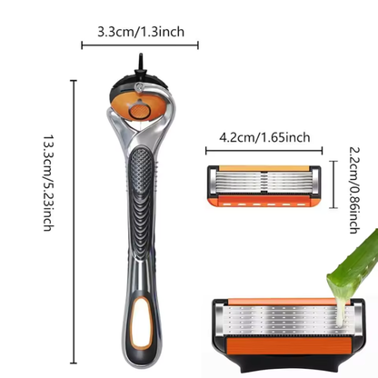 ProShave 6 Scheermesjes Voordeelverpakking - 24/48 Stuks - 6-Blade Systeem (Navulmesjes)