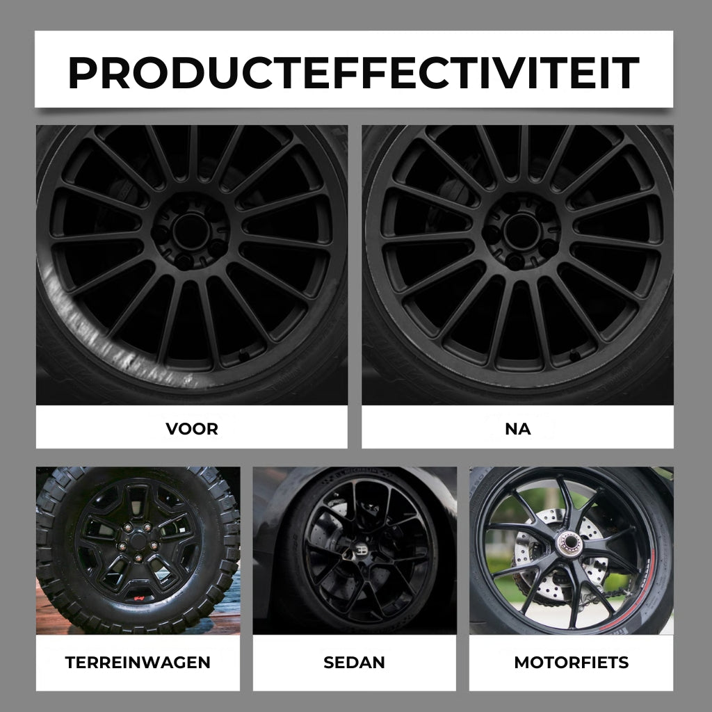Autowiel Krasreparatiepen - 3 Stuks
