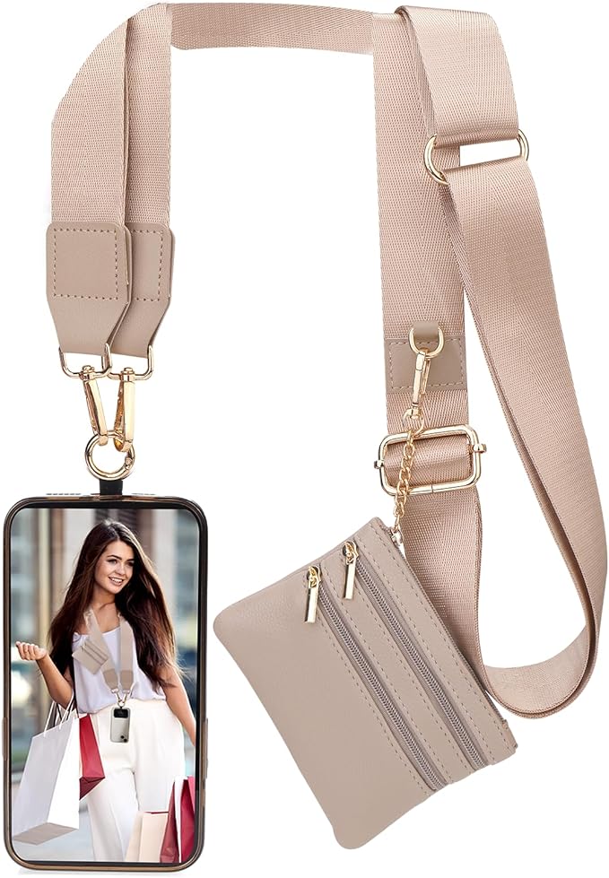 CarryGo – Telefoonarmband met Mini Portemonnee
