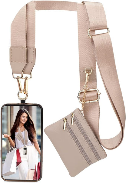 CarryGo – Telefoonarmband met Mini Portemonnee