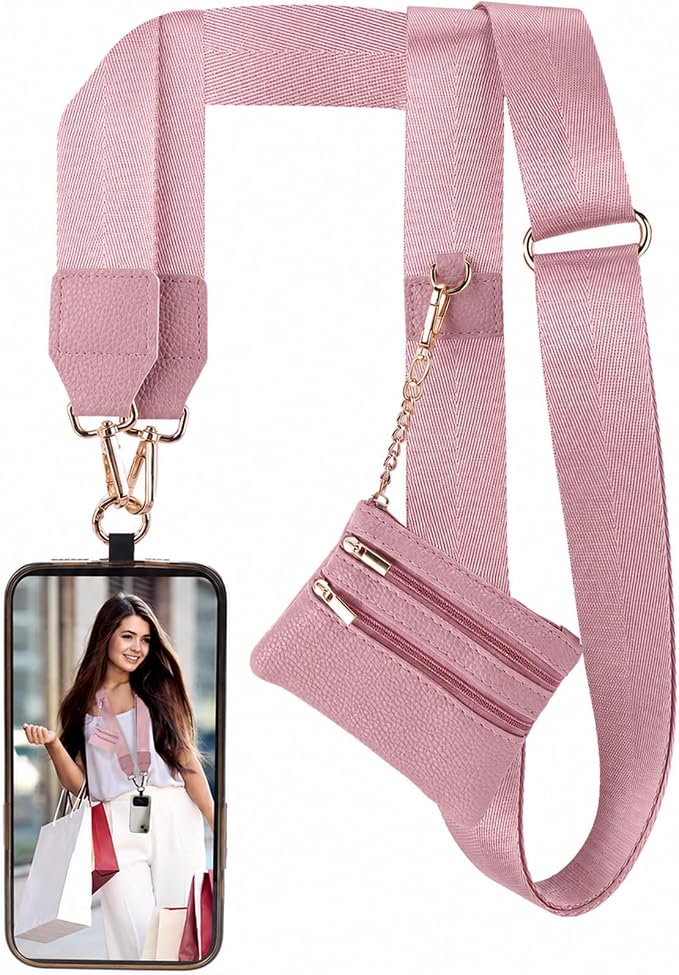 CarryGo – Telefoonarmband met Mini Portemonnee