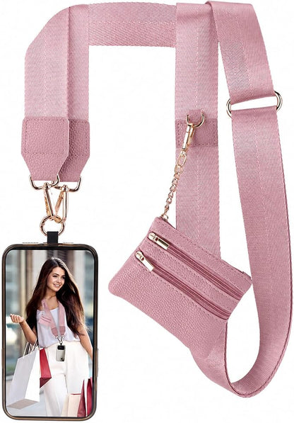 CarryGo – Telefoonarmband met Mini Portemonnee
