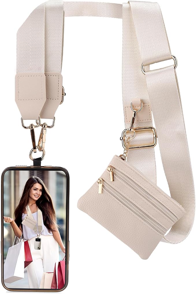 CarryGo – Telefoonarmband met Mini Portemonnee