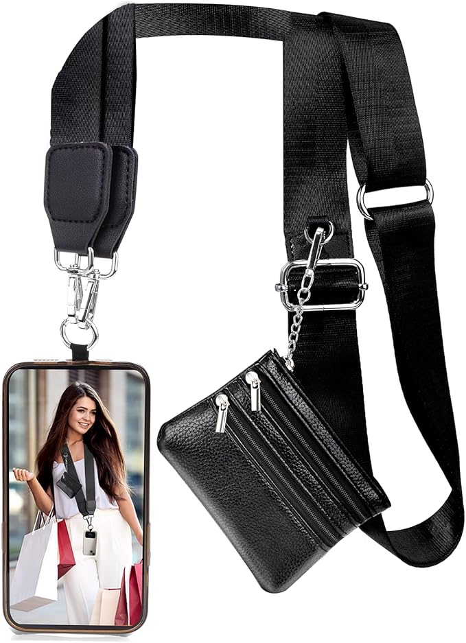 CarryGo – Telefoonarmband met Mini Portemonnee