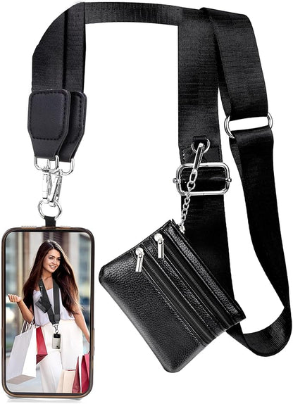CarryGo – Telefoonarmband met Mini Portemonnee