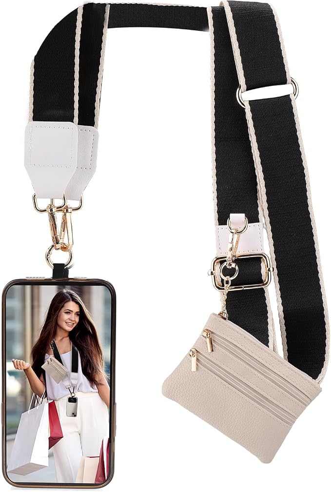 CarryGo – Telefoonarmband met Mini Portemonnee