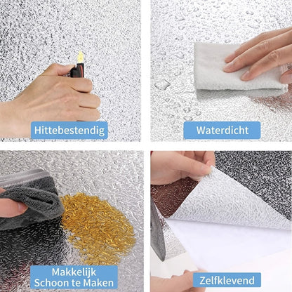 Keuken Antivetsmeermiddel Sticker | Voorkomt Vetspatten