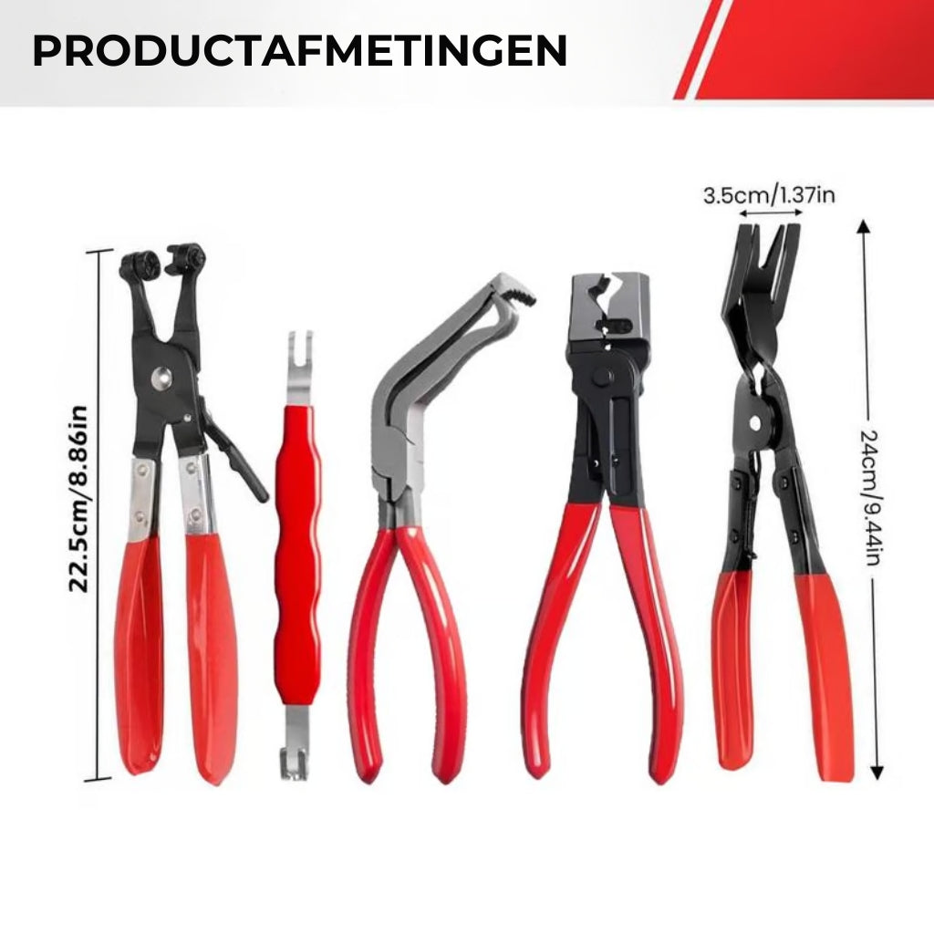 Set Auto Ontkoppeltangen - Multifunctionele gereedschap