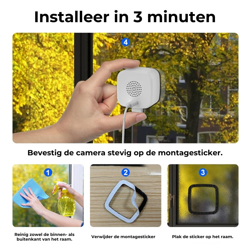 [2K Ultra HD] Slimme WiFi Beveiligingscamera