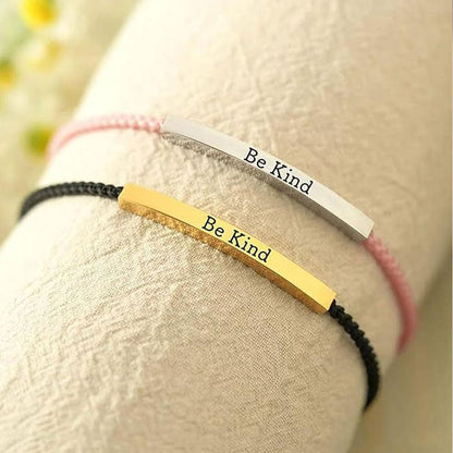 Gevlochten Roestvrijstalen Armband – Inspirerende & Motiverende Armband