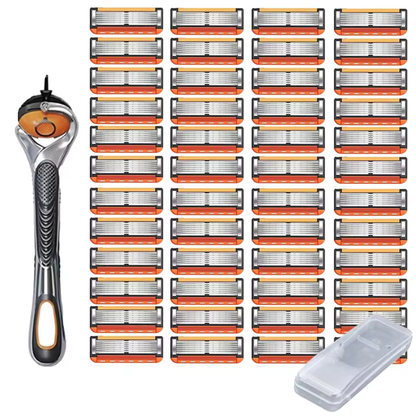 ProShave 6 Scheermesjes Voordeelverpakking - 24/48 Stuks - 6-Blade Systeem (Navulmesjes)