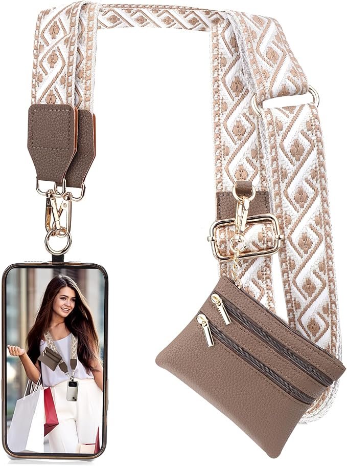 CarryGo – Telefoonarmband met Mini Portemonnee