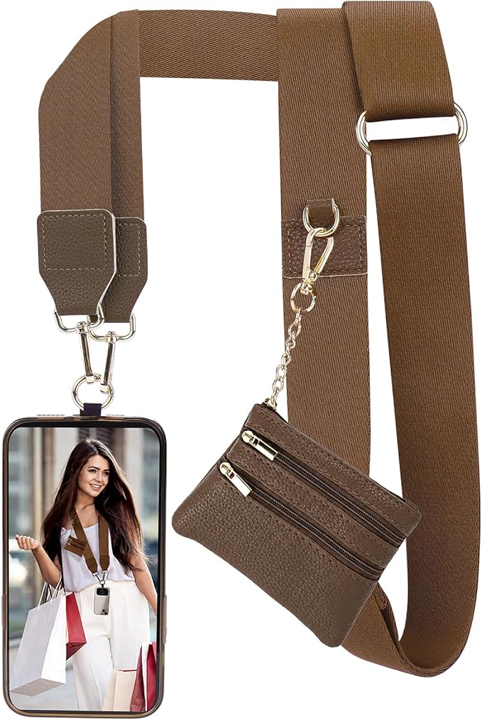 CarryGo – Telefoonarmband met Mini Portemonnee
