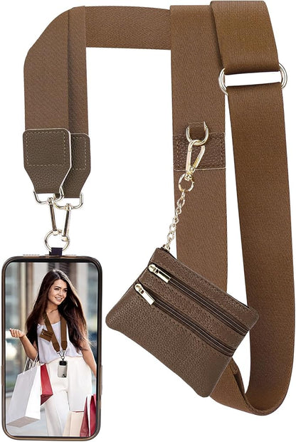 CarryGo – Telefoonarmband met Mini Portemonnee