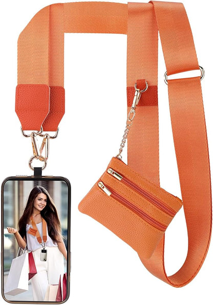 CarryGo – Telefoonarmband met Mini Portemonnee