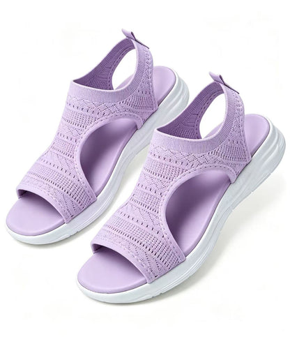Comfortabele en Ademende Platte Sandalen