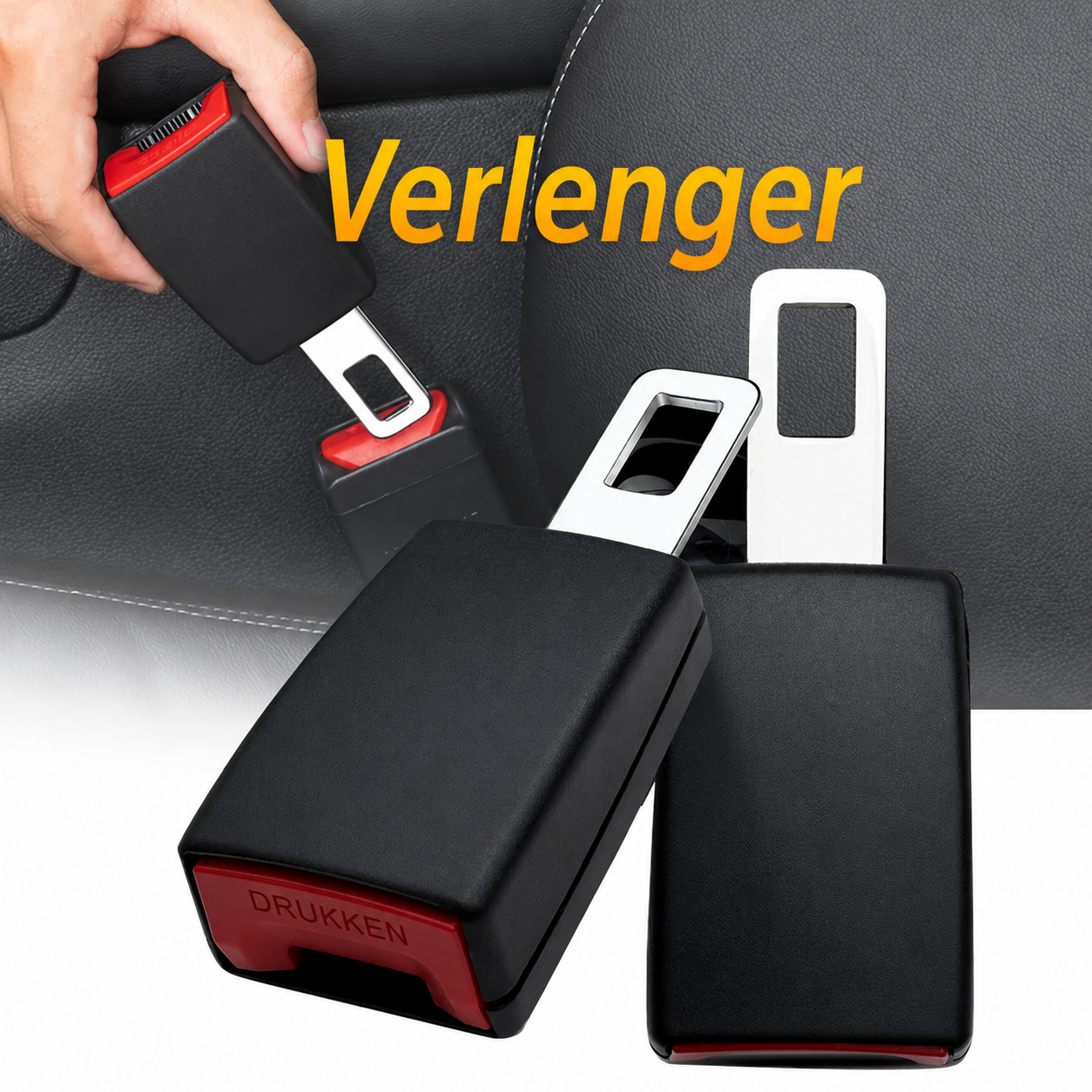 Autogordel Verlenger（1 Set 2 Stuks ）