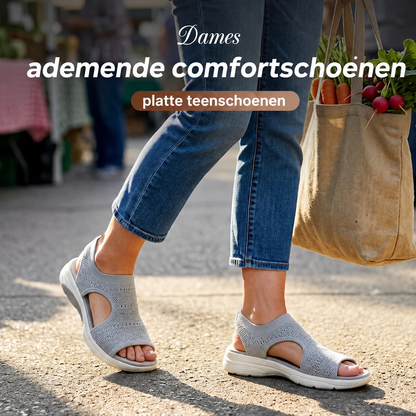 Comfortabele en Ademende Platte Sandalen